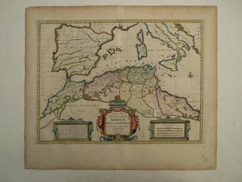 Afrika - Marokko / Algerije / Tunesië / Libië / Malta;, Boeken, Atlassen en Landkaarten
