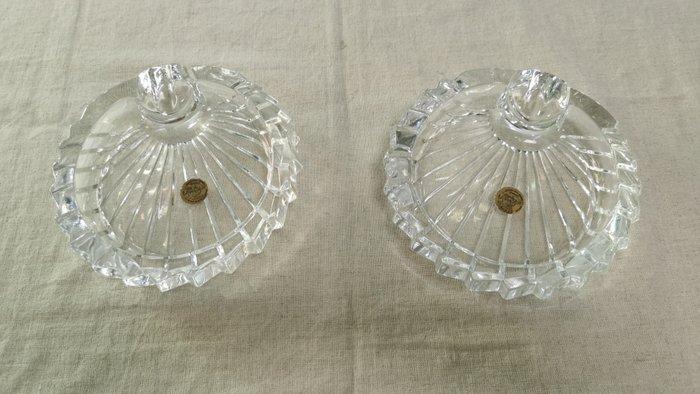 Cristal d Arques - Asbak (2) - Kristal, Antiek en Kunst, Curiosa en Brocante