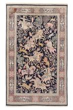 Kashmir Seide, zeer fijn jachtmotief - Tapijt - 215 cm - 131, Nieuw