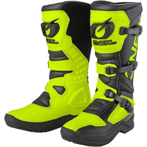 Crosslaarzen Oneal RSX Fluo Geel - MAAT 40 / 41, Motoren, Kleding | Motorkleding, Nieuw met kaartje, Motorcrosskleding, Verzenden