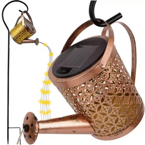 Gardlov Solar Tuinlamp Gieter - Sfeervolle en Duurzame Ve..., Tuin en Terras, Buitenverlichting, Nieuw, Ophalen of Verzenden