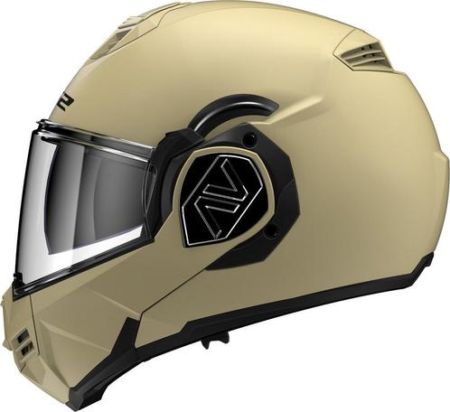 LS2 FF906 Advant Solid Mat Sand 06 Systeemhelm, Motoren, Kleding | Motorhelmen, Systeemhelm, Heren, XXL, Nieuw met kaartje, Overige merken