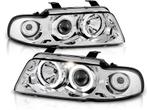 Koplampen Audi A4 B5 94-99 Angel Eyes Chroom, Ophalen of Verzenden, Nieuw