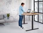 Zit sta hoekbureau 160x80 cm met wingblad | Professional, Nieuw in verpakking
