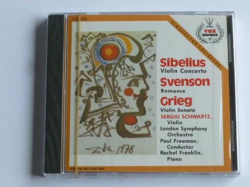 Sibelius - Violin Concerto / Sergiu Schwartz (nieuw), Cd's en Dvd's, Cd's | Klassiek, Verzenden