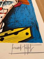 Bernard Buffet (1928-1999) - Clown sur fond bleu