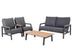 Taste by 4so ravenna 2,5 zits sofa-loungeset + ravenna salon, Tuin en Terras, Tuinsets en Loungesets, 4 zitplaatsen, Bank, Loungeset