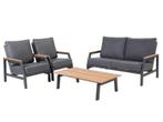 Taste by 4so ravenna 2,5 zits sofa-loungeset + ravenna salon, Tuin en Terras, Nieuw, 4 zitplaatsen, Loungeset, Bank