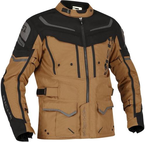 Richa Infinity 2 Adventure Bruin Zwart Textiele Motorjas, Motoren, Kleding | Motorkleding, Heren, Nieuw met kaartje, Jas | textiel