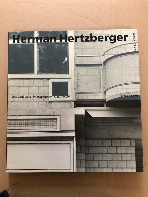 Architectuur - Monografie Herman Hertzberger - zeldzaam, Boeken, Kunst en Cultuur | Architectuur, Zo goed als nieuw, Architecten