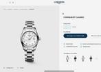 Longines Conquest Classic L2.386.4.87.6 2; Dames horloge..., Overige merken, Staal, Polshorloge, Ophalen of Verzenden