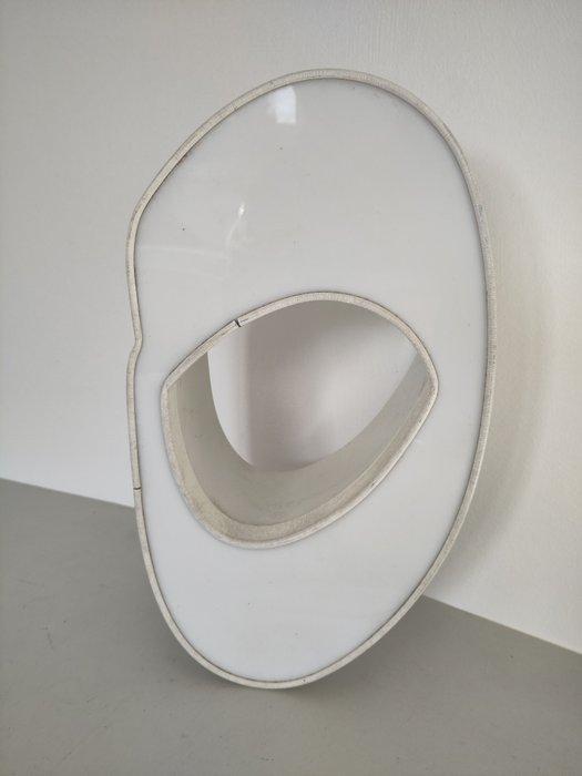 sculptuur, Typographie Buchstabe  O  - 32 cm - Metaal,, Antiek en Kunst, Curiosa en Brocante