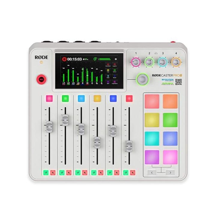 Rode RodeCaster Pro II Wit - Demomodel, Audio, Tv en Foto, Overige Audio, Tv en Foto, Gebruikt, Verzenden