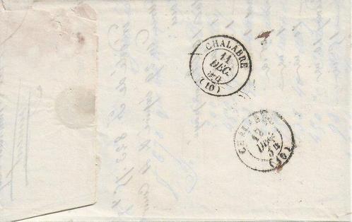 Frankrijk 1854 - Prachtige en zeer zeldzame assemblage, Postzegels en Munten, Postzegels | Europa | Frankrijk