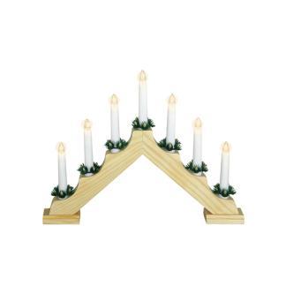 Kaarsenbrug | PerfectLED | 30 x 41 x 6 cm, Huis en Inrichting, Woonaccessoires | Kandelaars en Kaarsen, Nieuw, Verzenden