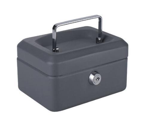 BRASQ Geldkist 150x115x80 mm Grijs MB100, Zakelijke goederen, Partijgoederen en Retail | Verpakking en Verzending