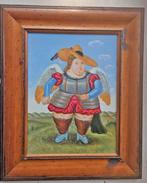 Scuola europea (XX), da Botero - Langelo custode, Antiek en Kunst