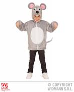 Hoodie vest pluche muis kind, Kinderen en Baby's, Carnavalskleding en Verkleedspullen, Ophalen of Verzenden, Nieuw