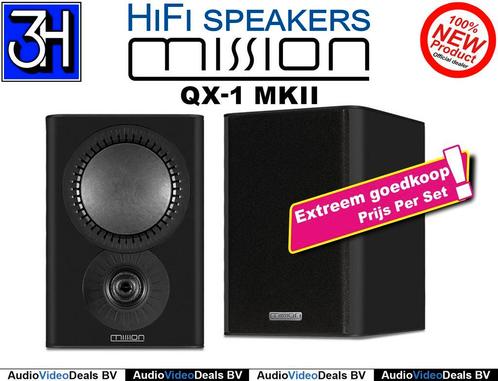 Mission QX-1 MK2 | Goede boekenplank luidspreker boxen | New, Audio, Tv en Foto, Luidsprekers, Front, Rear of Stereo speakers