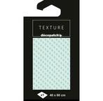 Texture Decopatch papier Ruit Mint hotfoil XL, Nieuw, Verzenden