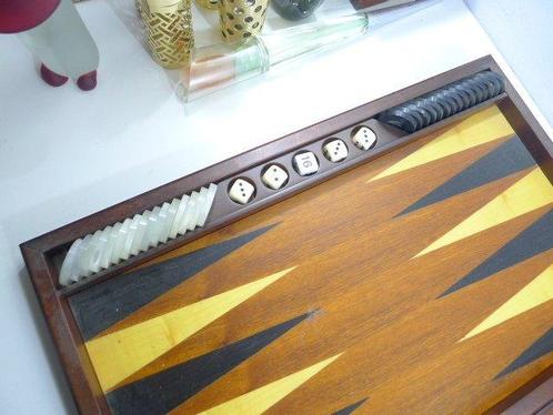 Bordspel - Backgammon-Jacquet - Tric Trac- 30 Palets 2, Antiek en Kunst, Antiek | Overige Antiek