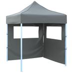 vidaXL Partytent met 2 zijwanden inklapbaar 2x2 m staal, Verzenden, Nieuw, Partytent