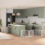 vidaXL Hondenhek inklapbaar met deur 10 panelen 800cm, Dieren en Toebehoren, Honden-accessoires, Verzenden, Nieuw