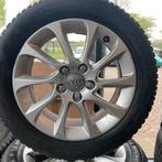 16 inch velgen set 5x112 (oa Audi A3) winterbanden, Auto-onderdelen, Banden en Velgen, Gebruikt, 16 inch, Banden en Velgen, 205 mm