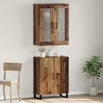 vidaXL Highboard Oud hout 69.5 x 34 x 90 cm Bewerkt hout, Huis en Inrichting, Kasten | Buffetkasten, Verzenden, Nieuw, 50 tot 100 cm