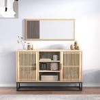 vidaXL Dressoir 105x30x65 cm bewerkt hout, Huis en Inrichting, 100 tot 150 cm, Verzenden, Nieuw, 25 tot 50 cm