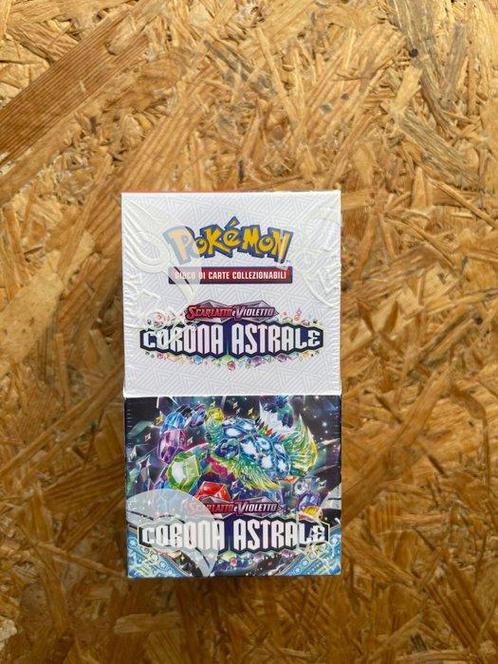 Pokémon - 1 Booster box - Corona Astrale ITA - Lapras,, Hobby en Vrije tijd, Verzamelkaartspellen | Pokémon