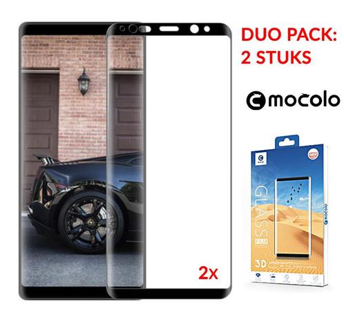 2 STUKS Note 8 Mocolo Premium Full Body 3D Tempered Glass Pr, Telecommunicatie, Mobiele telefoons | Hoesjes en Frontjes | Samsung