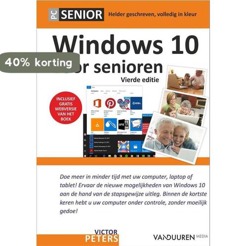 Windows 10 voor Senioren / PCSenior 9789463560870, Boeken, Informatica en Computer, Gelezen, Verzenden
