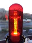 Devotie lamp LED, godslamp kruislamp, dikke-fitting