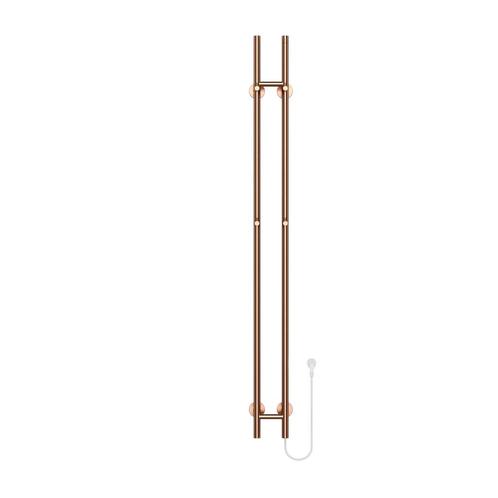 1500x168 - 120 Watt | Elektrische Dubbele Staafhanddoekradia, Doe-het-zelf en Verbouw, Verwarming en Radiatoren, 60 tot 150 cm