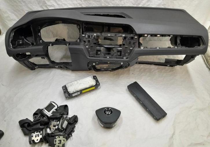 Complete Airbag Set VW Touran, Auto-onderdelen, Dashboard en Schakelaars, Gebruikt, Volkswagen, Verzenden