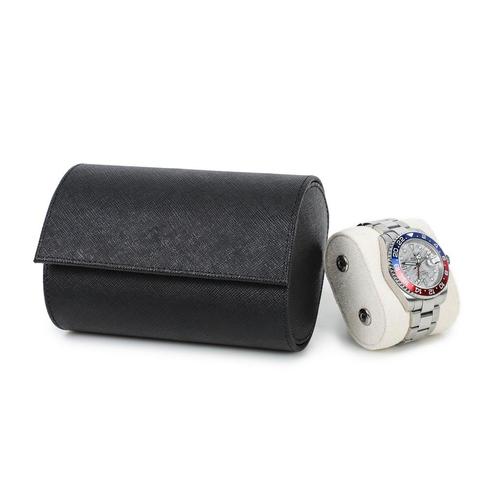 Timezone - Leren Watchroll voor 2 Horloges - Reisetui, Sieraden, Tassen en Uiterlijk, Horloges | Antiek, Verzenden