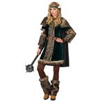 Viking Kostuum Bruin Dames, Kleding | Dames, Nieuw, Verzenden