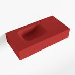MONDIAZ LEX Fire vrijhangende solid surface wastafel 60cm., Ophalen of Verzenden, Nieuw, Overige typen