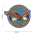 Embleem stof Pratt & Whitney Depandable Engines, Verzamelen, Militaria | Algemeen, Verzenden