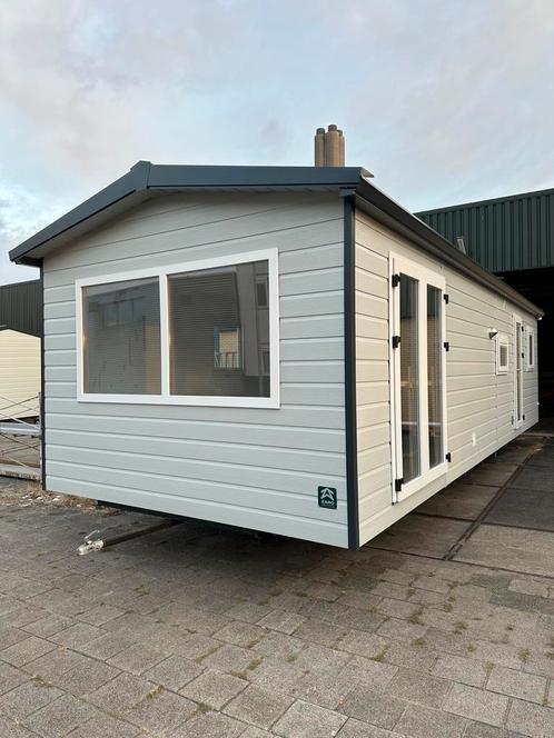 Te koop zaro chalet 10 meter, Caravans en Kamperen, Stacaravans, tot en met 6, Verzenden