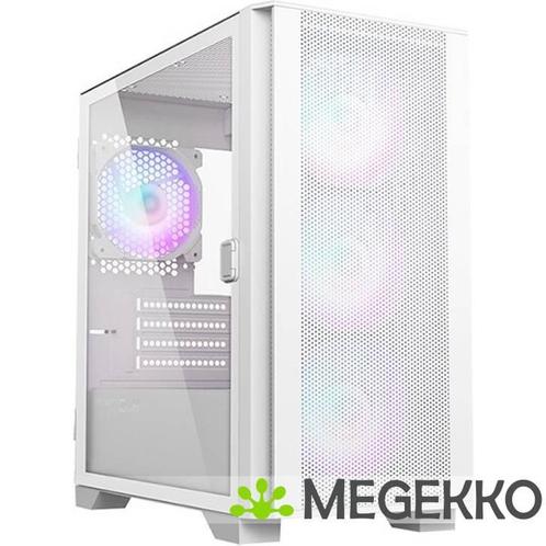 Montech AIR 100 ARGB Micro ATX Tempered Glass Wit, Computers en Software, Computerbehuizingen, Nieuw, Verzenden