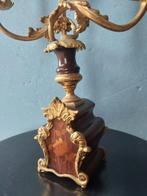 Dyrlund - Kandelaber B55 - Palissander - Gelederd brons en, Antiek en Kunst, Curiosa en Brocante