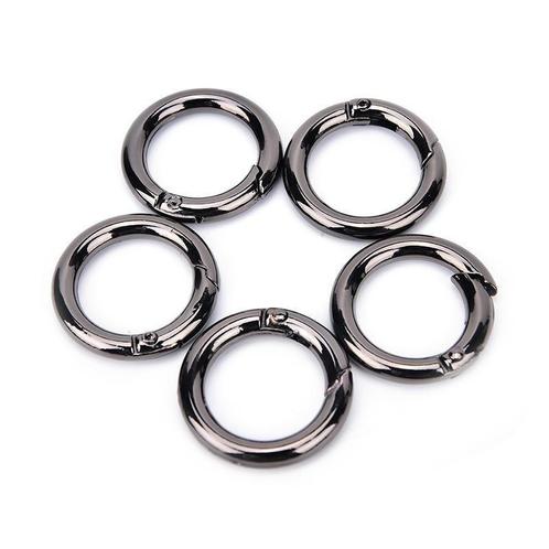 O-ring met veersluiting - 10mm - Gun metal, Doe-het-zelf en Verbouw, Overige Doe-het-zelf en Verbouw, Nieuw, Ophalen of Verzenden