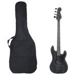 vidaXL Basgitaar voor beginners elektrisch met tas 4/4 46, Verzenden, Nieuw
