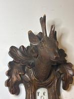 Barometer - Hout - Zwarte woud - jacht, Antiek en Kunst