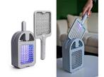 QLT 2-In-1 Muggenvanger Lamp - Als Racket En Stationair Te, Verzenden, Nieuw