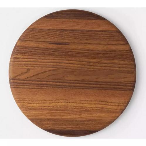 HOCHO Snijplank Kubo - Thermo Essen - Ø 220x15mm - Donker.., Huis en Inrichting, Keuken | Keukenbenodigdheden, Nieuw, Ophalen of Verzenden