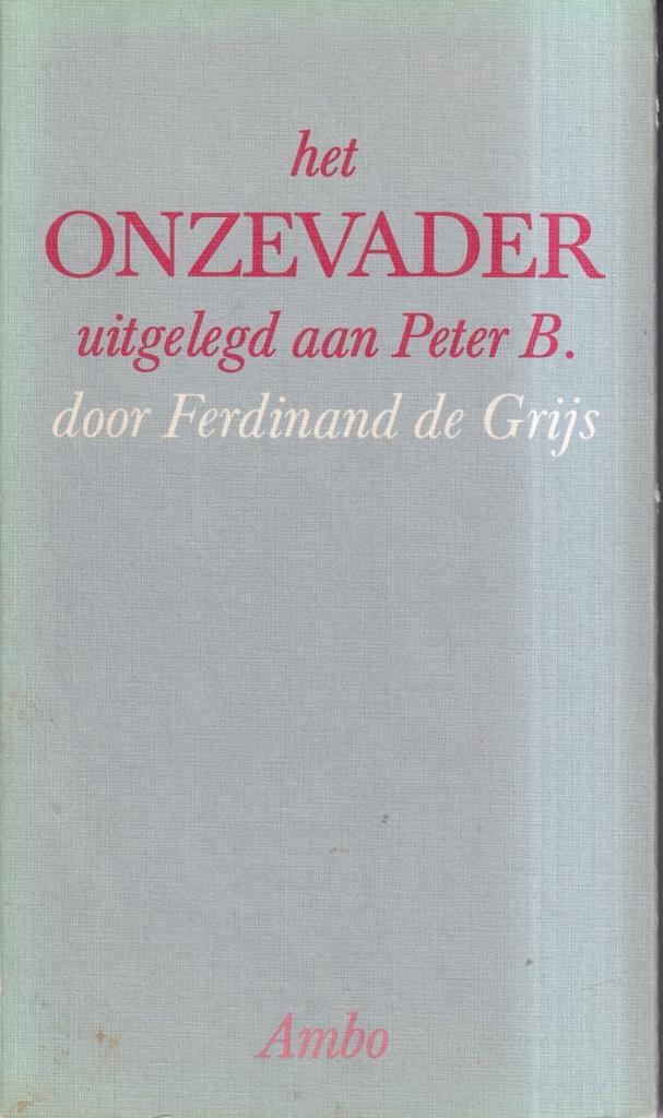 Het Onzevader uitgelegd aan Peter B. 9789026306730 Grijs, Boeken, Godsdienst en Theologie, Gelezen, Verzenden