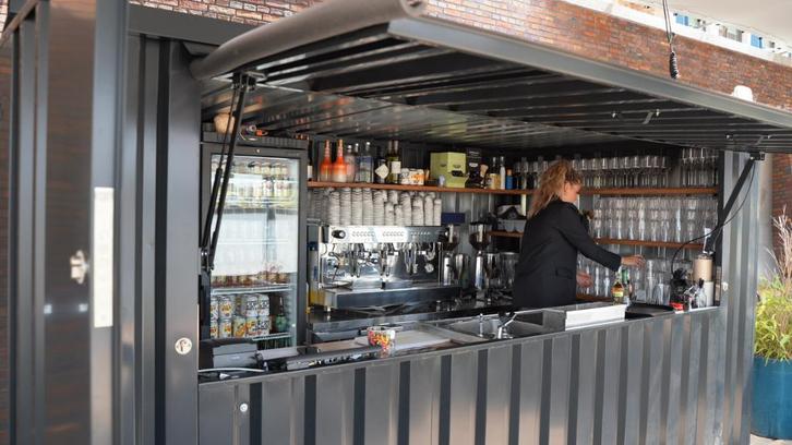 Koek-en-zopie marktkraam pop up store laagste prijsgarantie, Doe-het-zelf en Verbouw, Containers